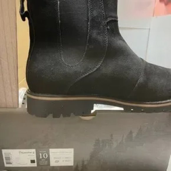 BNWT Mens BearPaw suede boot black size 10 - Picture 3 of 9